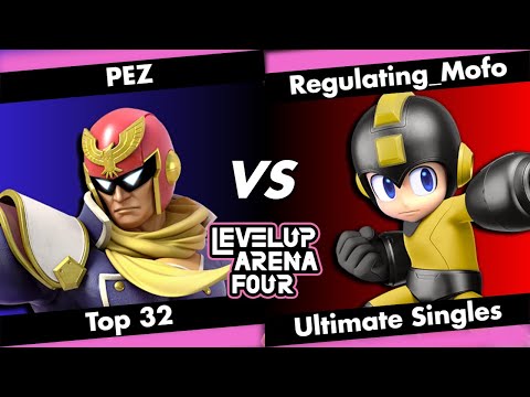 LEVELUP ARENA 4 Top 32- PEZ (Captain Falcon) Vs. Regulating_Mofo (MegaMan)