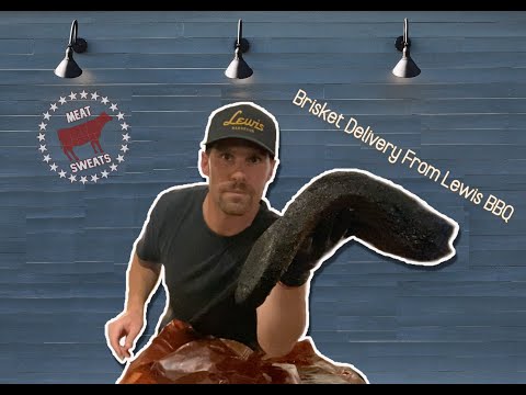 Meat Sweats With Jordie: Brisket Delivery From Lewis BBQ (Charleston, SC)