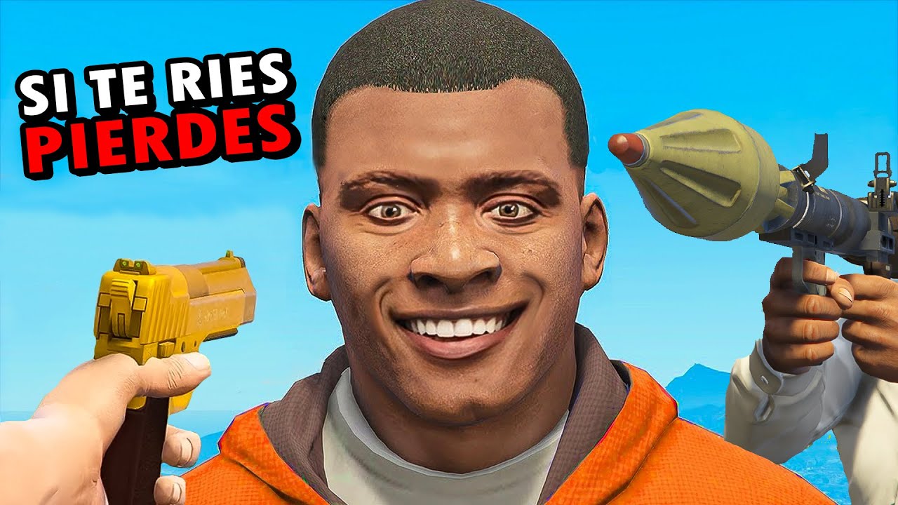 SI TE RIES PIERDES (99999.9% DIFICIL) NIVEL GTA 5 😂 Videos de Risa 💥