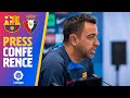 ? LIVESTREAM: XAVI PRESS CONFERENCE (BARÇA - OSASUNA)