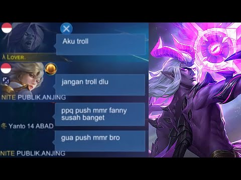 PRANK TOP 1 MOSKOV BILANG TROLL KE PUBLIK, RIP MMR WKWK - MOBILE LEGENDS
