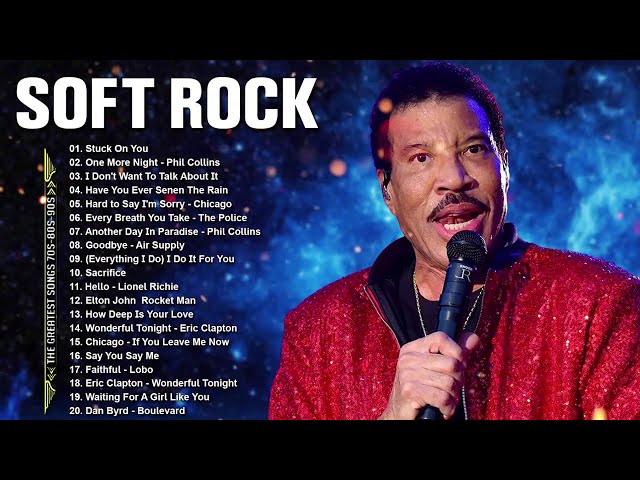 Lionel Richie, Bee Gees, Michael Bolton,Phil Collins,Eric Clapton | Soft Rock 70s 80s 90s Love Songs SDDEFAULT Thumbnail