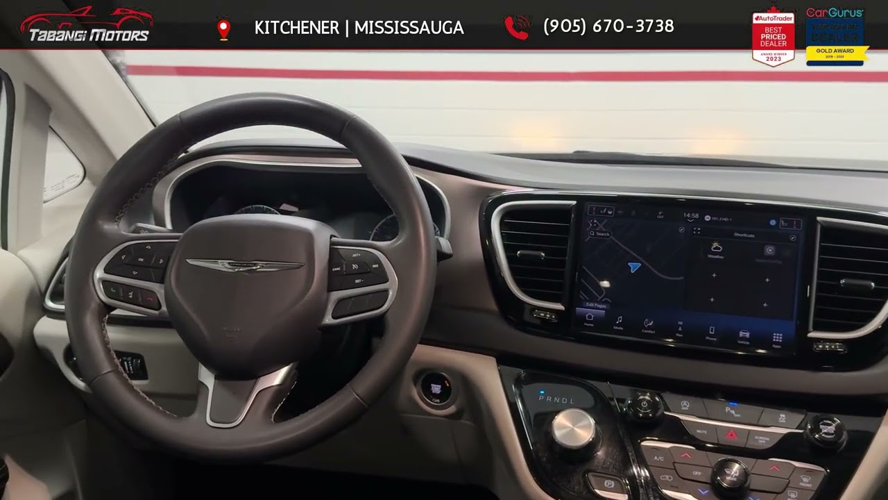 2024 Chrysler Grand Caravan White 34031 KMs, Stock- 18798