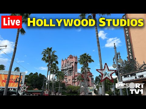 🔴Live: Magical Monday at Hollywood Studios - Christmas is Here! - Walt Disney World Live Stream