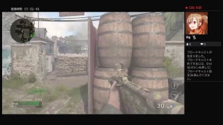 実況動画　CODWW2　素人日記