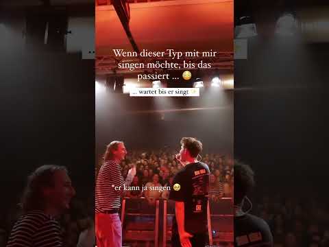 Wenn dieser Typ mit mir singen möchte… 😳 #shorts #livemusik #konzert