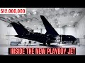 EXCLUSIVE Tour Playboy S NEW 12 000 000 Jet Secret Lives Of The Super Rich