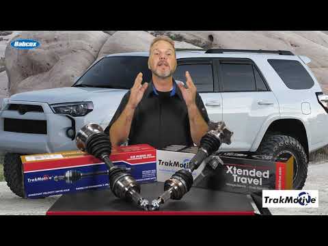 Tech Minute TrakMotive Xtended Travel CV Axle Video