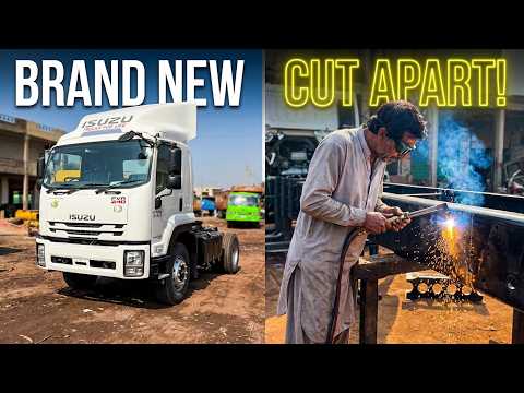 Brand New Truck CUT Apart & Rebuilt Extreme Truck Transformation in Pakistan 🇵🇰