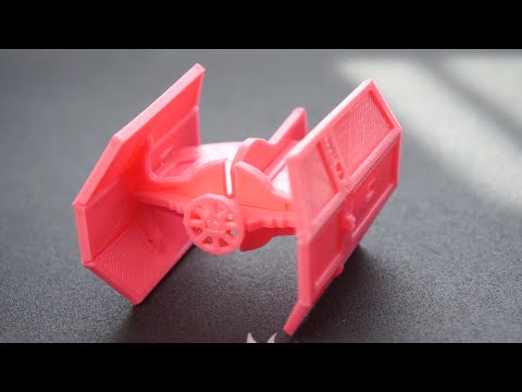 3D Printing - Star Wars - Darth Vader’s TIE Advanced X1 (TIE Advanced Kit Card)