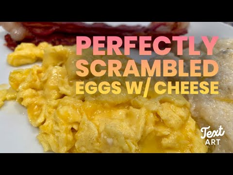 How to Make Scrambled Eggs w/ Cheese | My Secret Weapon to Perfect Eggs