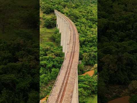 Ponte do Batalhao localizada sobre município de Cumari, Goiás.# #drone #fpv #dji