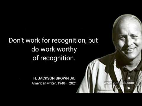 H. Jackson Brown, Jr. Quotes