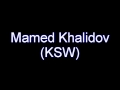 Mamed Khalidov ( KSW [muza] ) 