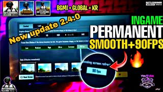 How to Unlock Pubg at 90fps - (Step-by-Step Guide)PUBG New Version 2.4.090fps - any Android phone 🔥