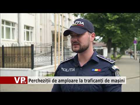 Perchezitii de amploare la traficanti de masi