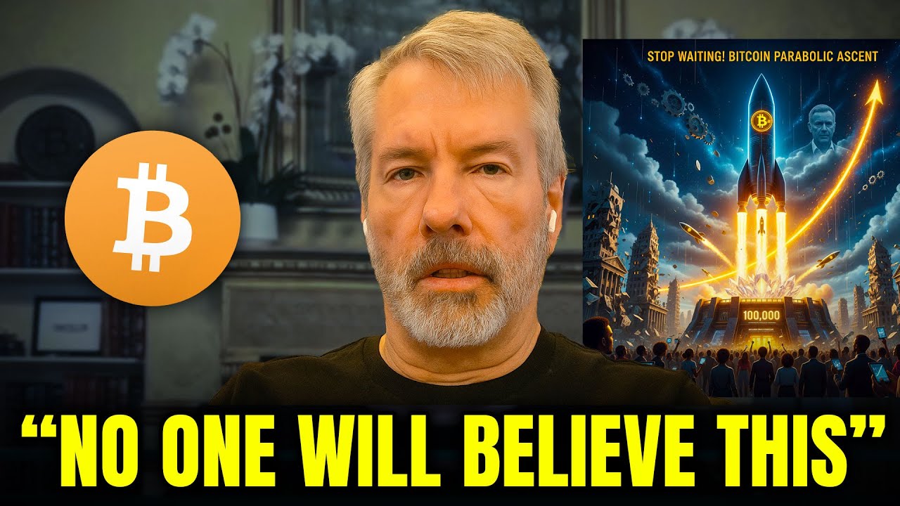 "My Latest Analysis Shows EXACTLY When BTC Goes Completely Parabolic!" - Michael Saylor