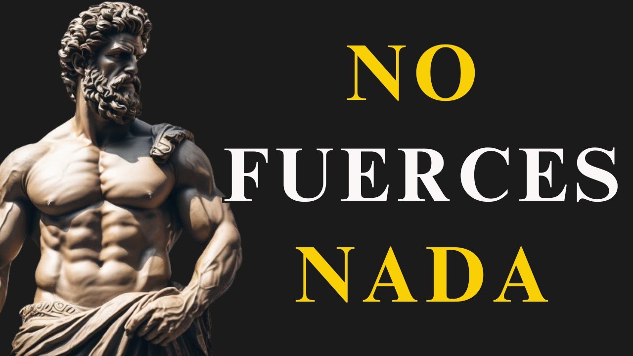 NO FUERCES NADA en tu Vida, TODO LLEGARÁ en su MOMENTO | ESTOICISMO