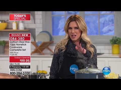 HSN | Gotham Steel Cookware Premiere 12.29.2017 - 11 AM