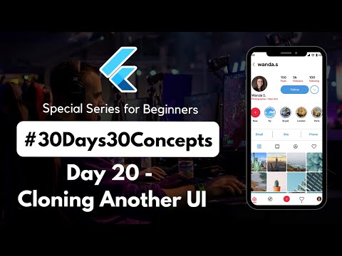 Cloning Complex UI in Flutter | Day 20 of Complete Flutter Crash Course | Beginner Friendly Course