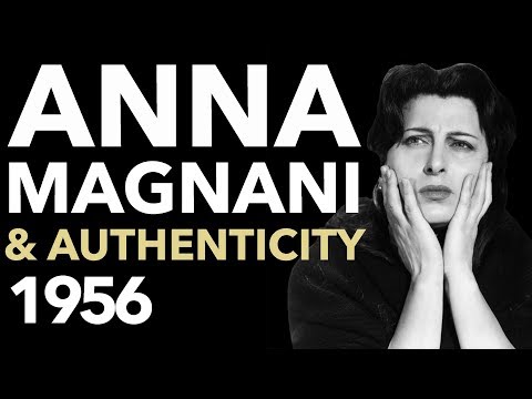 Anna Magnani and Authenticity | 1956
