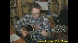 Stella by Starlight Chord Melody on a Conti Jazz Guitar by Carles Vidal