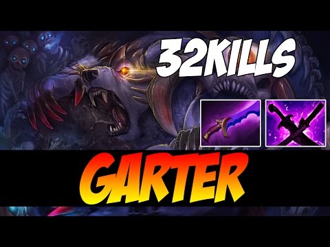 Garter Plays Ursa WITH SHADOW BLADE - 32 KILLS - 7800 MMR - Dota 2