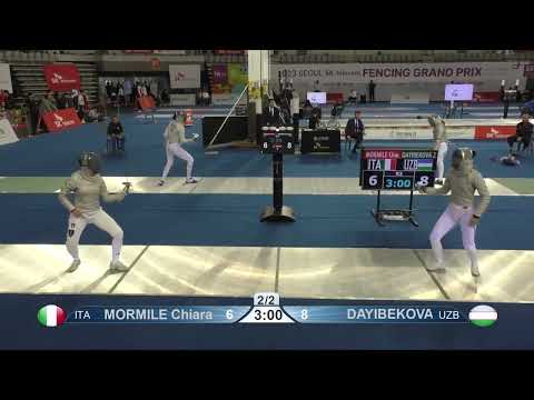 Seoul Grand Prix 2023 SWS - L64 - Chiara Mormile ITA v Zaynab Dayibekova UZB