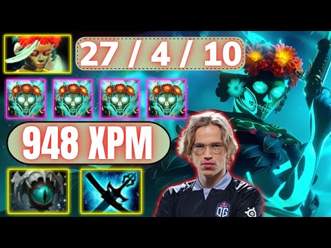 🔥 TOPSON Muerta 27 KILLS Midlane 🔥 Dead Shot - Skadi & Daedalus - Dota 2