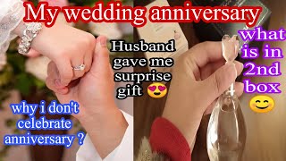 My 8th wedding anniversary ❤|| wedding anniversary gift ideas || why i don