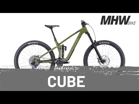 Cube Stereo ONE77 C:68X TM 29 olive’n’chrome - Fully MTB