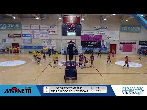 Finale 1° - 2° posto Campionato Under 14 Femminile Monetti Group