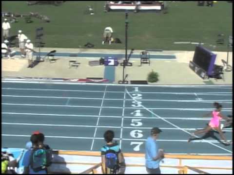 Girls 100m Elementary Heat 3 - New Balance Nationals Outdoor 2013