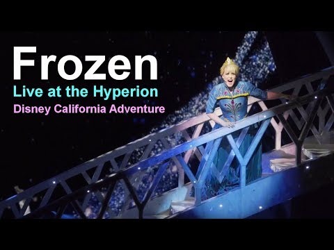 2018 Frozen Live at the Hyperion Complete Show with Outro Disneyland Resort DCA Low Light HD