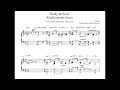 Body & Soul - Keith Jarrett Intro Transcription