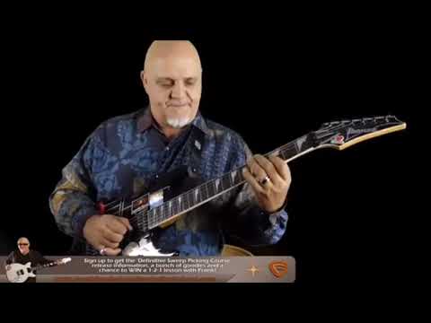 FRANK GAMBALE - Sweep Picking Medley | Parte 1