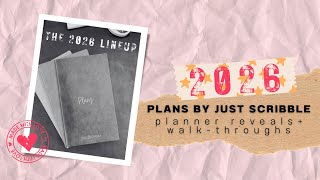 ✨ 2026 Planner Lineup Reveal | Plans by Just Scribble