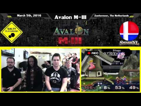 Avalon M-III - Marc + JJ | Amsah Vs FrozenLight + Däumling - SSBM Doubles Losers Semi Final