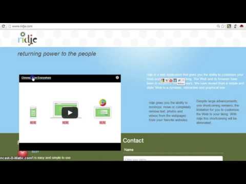 ridje - How it works