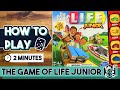 How to Play Game of Life Junior in 2 minutes - Easy Guide