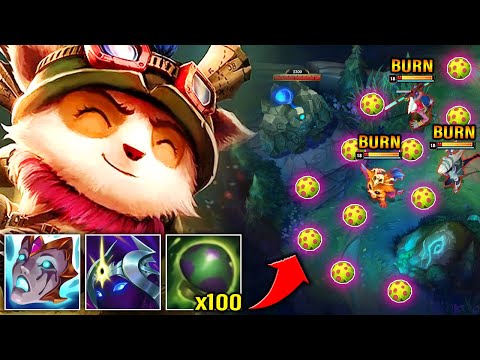 I Played Max Haste Teemo and Littered the Jungle with 100 Shrooms