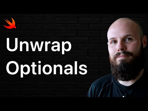 Unwrap Optionals in Swift  - if let, guard let, nil coalescing, force unwrap, chaining thumbnail