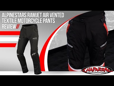 Alpinestars Ramjet Air Vented Textile Motorcycle Pants Review