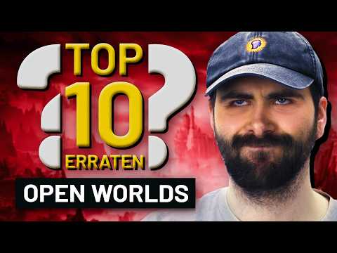 Die 10 besten OPEN WORLD GAMES zum Mitraten!