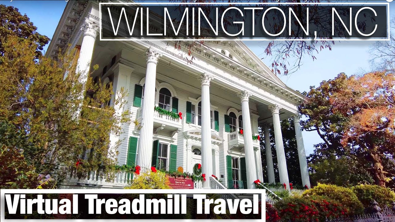 Immersive street-level walking tour through Wilmington, NC, United States, showcasing authentic urban landscapes, local architecture, and the vibrant atmosphere of the city's neighborhoods