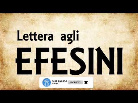 49 - Letter to the Ephesians (ITALIAN AUDIO BIBLE)