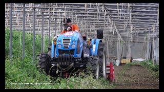LS 엠트론 트랙터 XR4160 로타리 작업