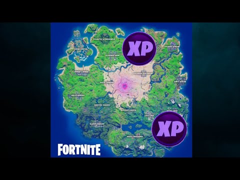 All Purple XP Coin Locations week 7 - Fortnite