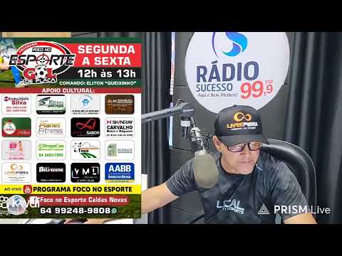 Transmissão ao vivo de Programa Foco No Esporte Caldas Novas