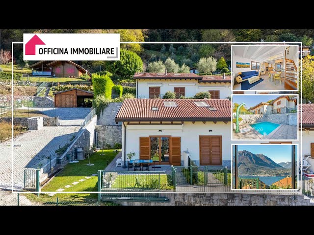 A PERLEDO, SPLENDIDA VILLETTA VISTA LAGO